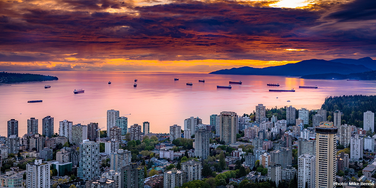 English Bay, Vancouver, BC | Photo: Mike Benna, Unsplash