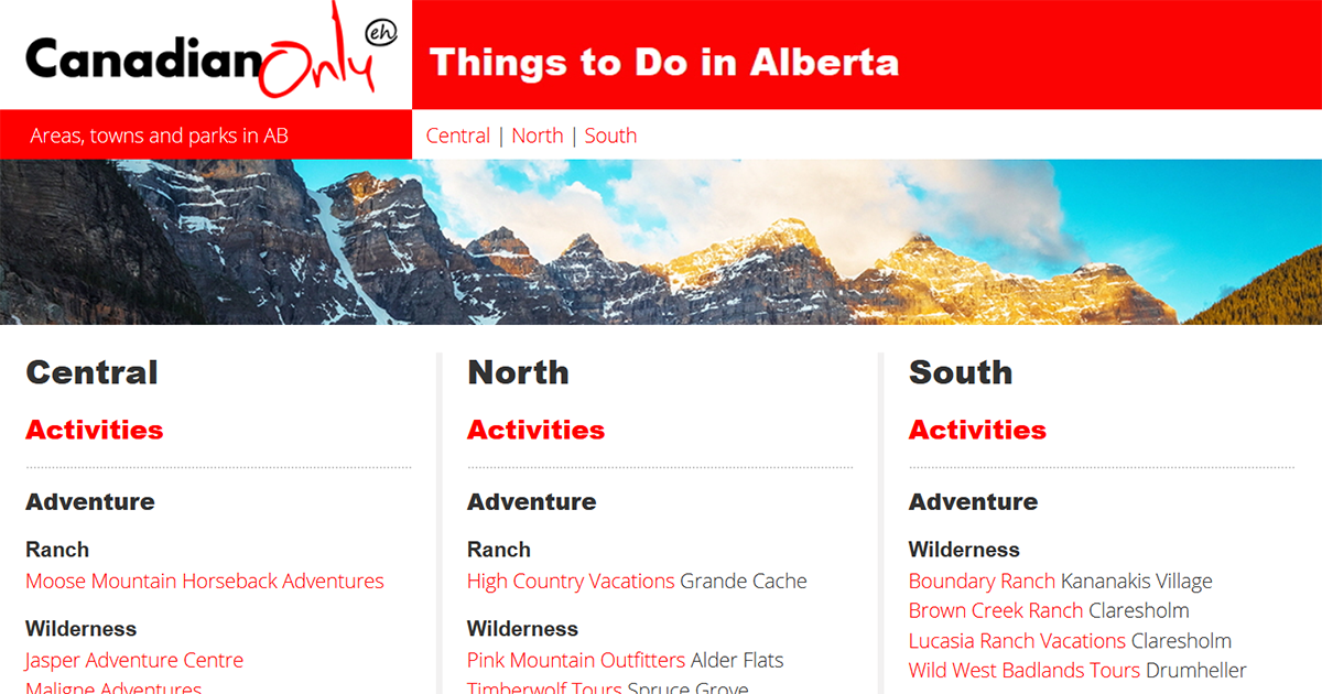 Things to do in Alberta 210522