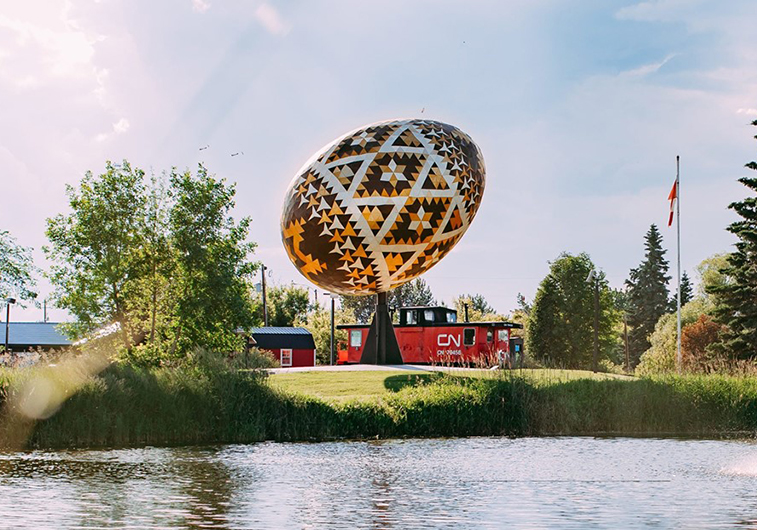 The Pysanka in Vegreville, Alberta