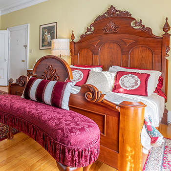 The George Coles room at the Fitzroy Hall B&B, Charlottetown, PEI