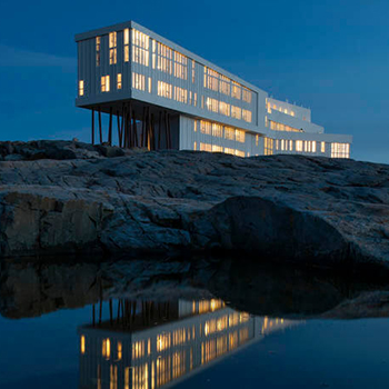 Fogo Island Inn on Fogo Island, NL