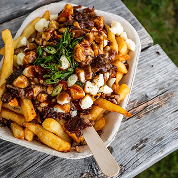 Poutine from The Bandwagon Food Truck, Musquodoboit Harbour, NS