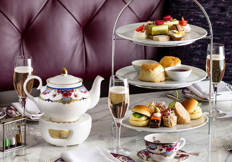 Afternoon tea at the Fairmont Hotel in Victoria, BC