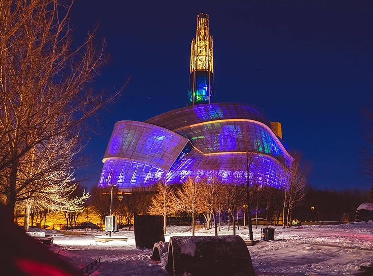 Canadian Museum for Human Rights, Winnipeg, MB | Photo: kristhine.guerrero (Instagram)