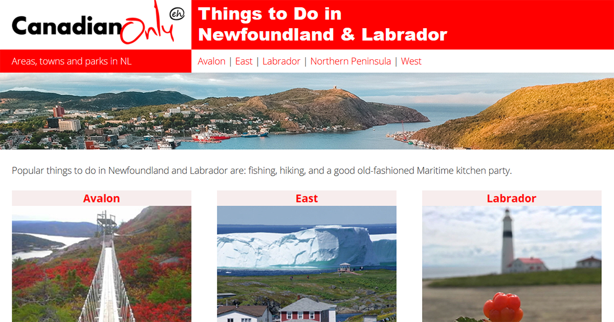 Things to do in Newfoundland & Labrador 210522
