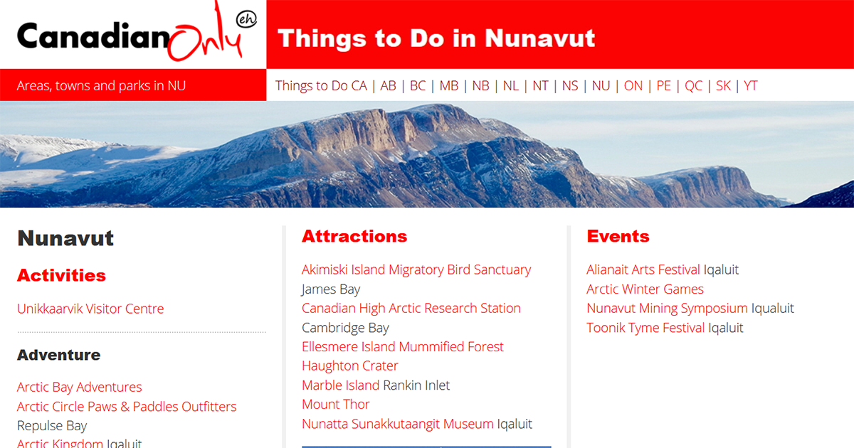 Things to do in Nunavut 210522