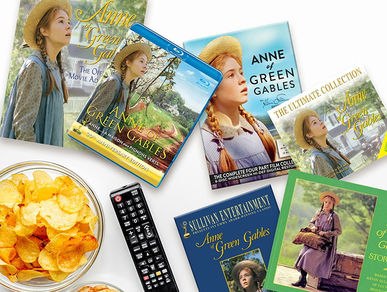 Anne of Green Gables books and films from Shop at Sullivan