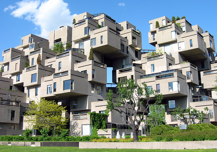 Habitat 67 | Photo: Jon Evans, Wikimedia Commons