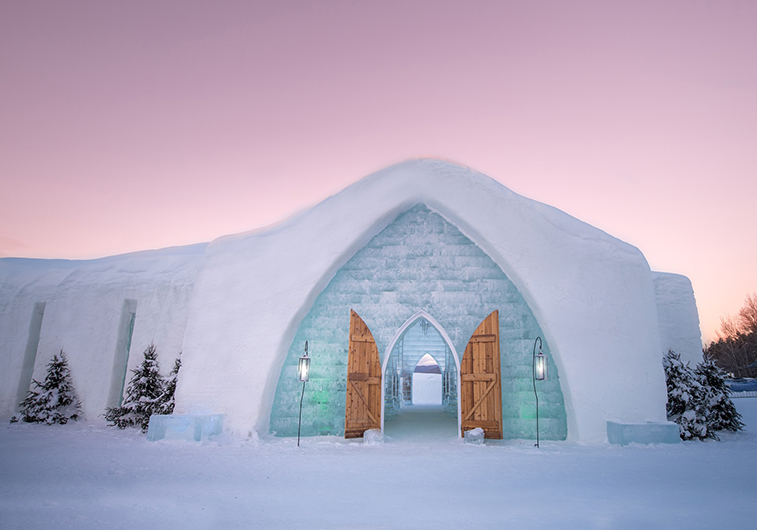 H�tel de Glace in Valcartier Village, Qu�bec