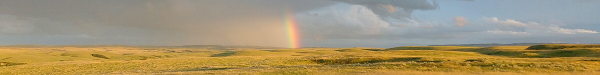 Rainbow in the prairies near Cypress Hills, Saskatchewan | Photo: Cheryl Tate, Unsplash