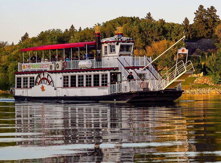 The Prairie Lily, Saskatoon's riverboat cruises