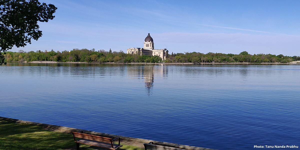 Wascana Lake and Saskatchewan Legislative Building, Regina, Saskatchewan | Photo: Tanu Nanda Prabhu, Unsplash
